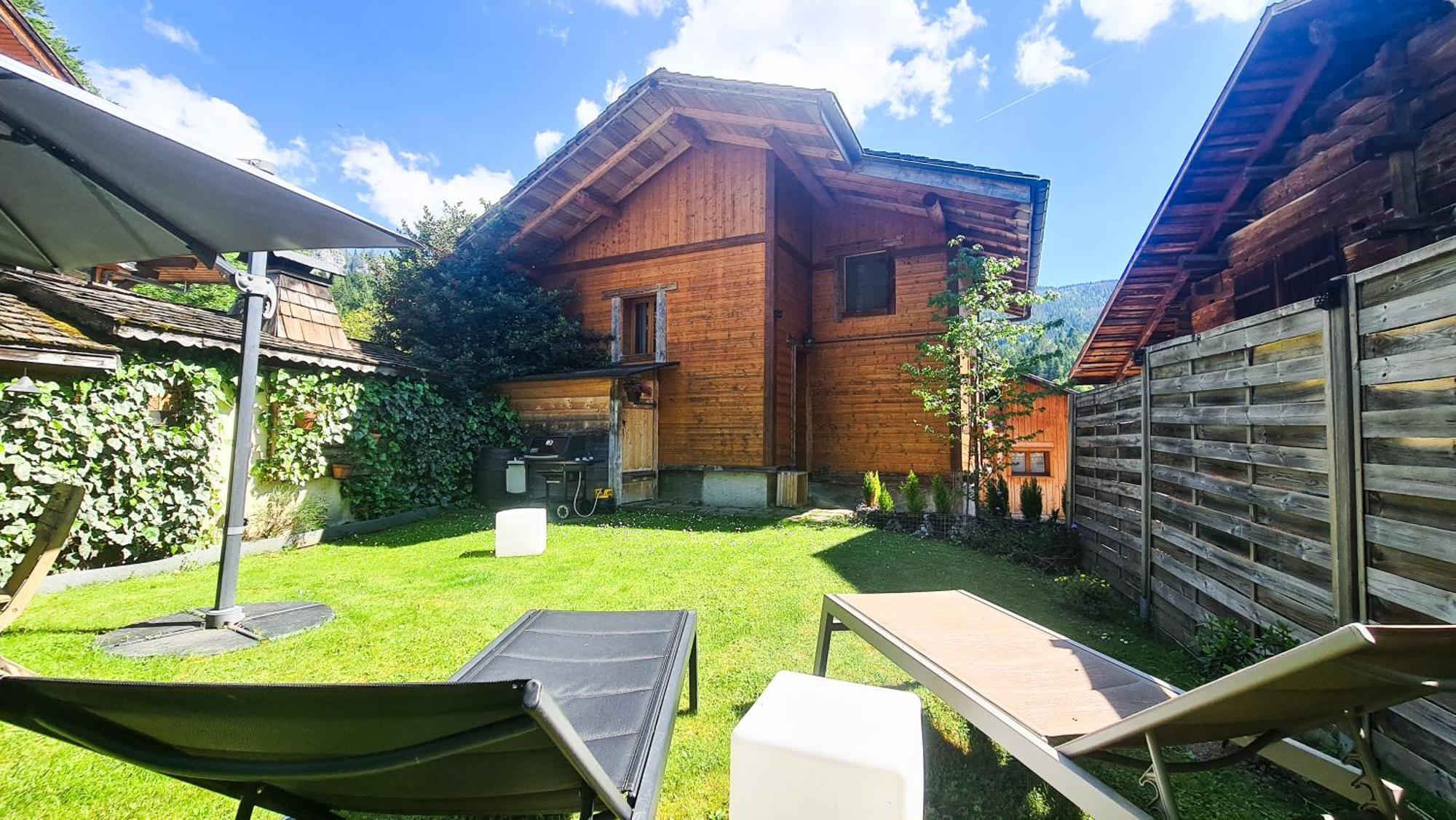 Le Grenier 1821 - Mini Chalet - Centre Village - Aravistour Saint-Jean-de-Sixt Exterior photo